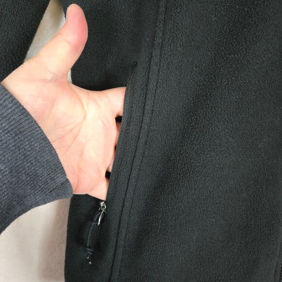 Columbia Fleece Zip Up Jacket Womens Medium Like New Warm Full zip 0824 - Picture 4 of 9